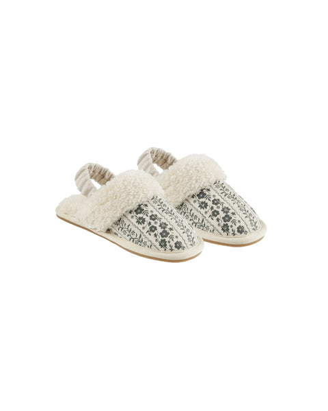 Womens Slippers | Green Vines - Rylee + Cru