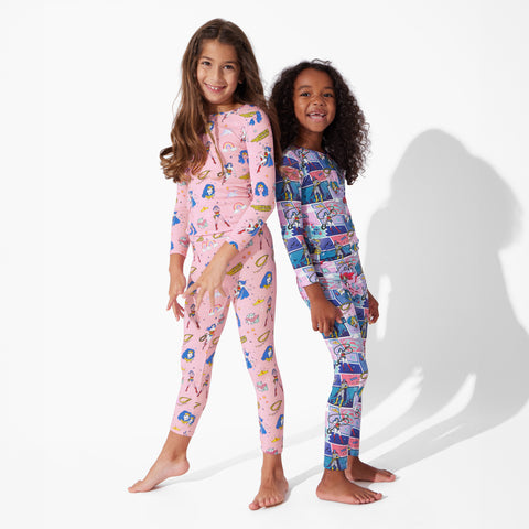 Wonder Woman Bamboo Kids Pajamas - Bellabu Bear