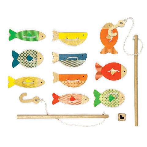 Wooden Fishing Game - Petit Collage