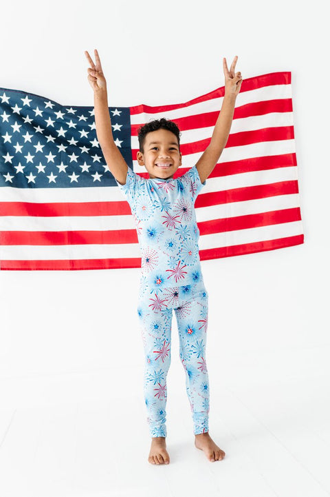 Red, White, And Boom 2-Piece Pajamas