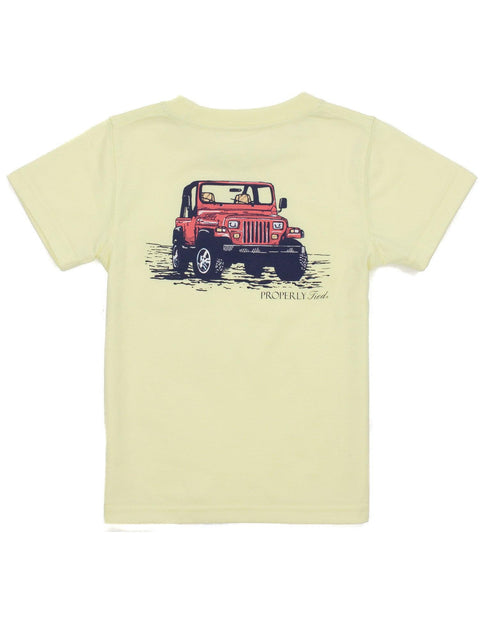 Yellow Offroad Signature Tee - Properly Tied