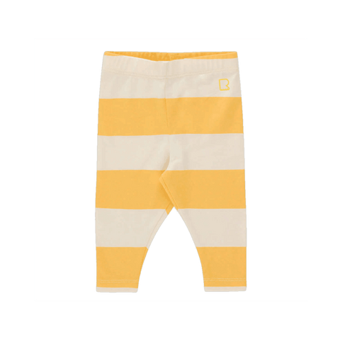 Yellow Stripe Baby Tights - Rock Your Baby