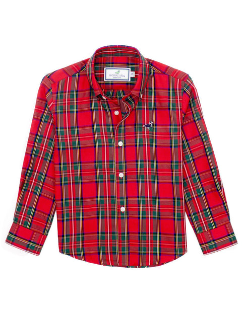 Yuletide Boys Seasonal Sportshirt - Properly Tied