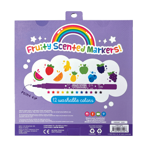 Yummy Yummy Scented Markers - OOLY