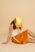Grech & Co.-5 Panel Hat | Anti UV Mellow Yellow, Sienna-#Butter_Bug_Boutique#