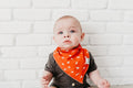Copper Pearl-Baby Bandana Bibs - Ace-#Butter_Bug_Boutique#