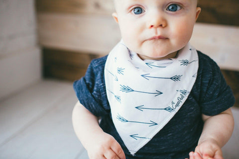 Baby Bandana Bibs - Archer - Copper Pearl