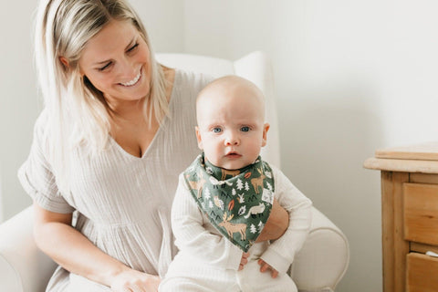 Baby Bandana Bibs - Atwood - Copper Pearl