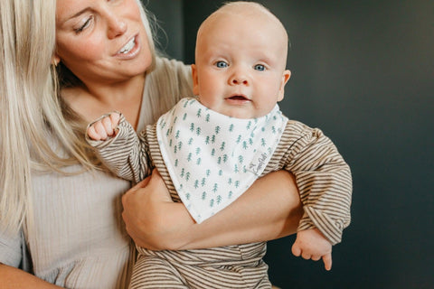 Baby Bandana Bibs - Atwood - Copper Pearl