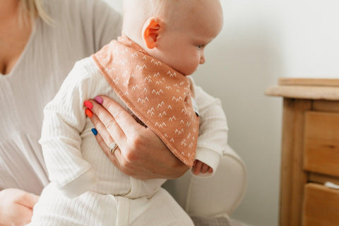 Baby Bandana Bibs - Atwood - Copper Pearl