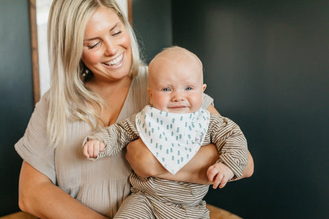 Baby Bandana Bibs - Atwood - Copper Pearl