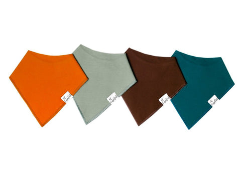 Baby Bandana Bibs - Blaze - Copper Pearl