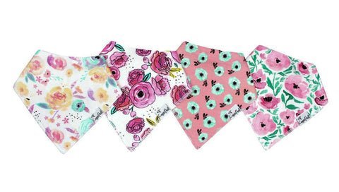 Baby Bandana Bibs - Bloom - Copper Pearl