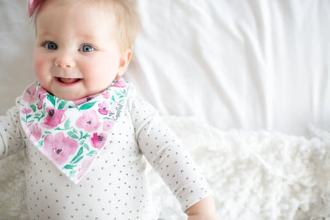 Baby Bandana Bibs - Bloom - Copper Pearl