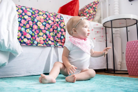 Baby Bandana Bibs - Claire - Butterbugboutique