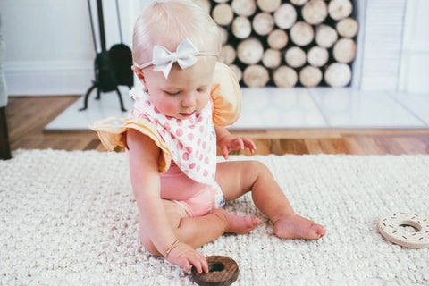 Baby Bandana Bibs - Claire - Butterbugboutique