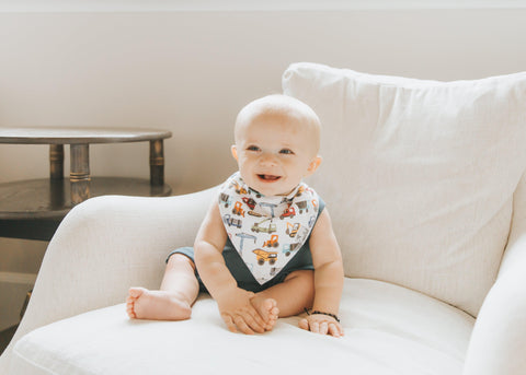 Baby Bandana Bibs - Diesel - Copper Pearl