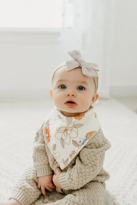 Baby Bandana Bibs - Ferra - Copper Pearl