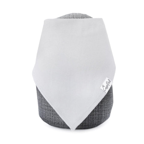 Baby Bandana Bibs - Grey Basics - Copper Pearl