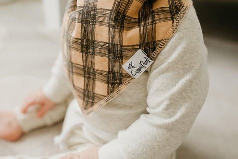 Baby Bandana Bibs - Jo - Copper Pearl