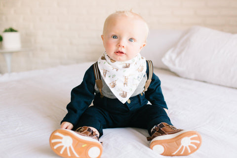 Baby Bandana Bibs - Noah - Butterbugboutique