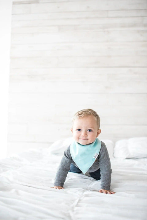 Baby Bandana Bibs - Oxford - Copper Pearl