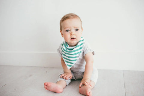 Baby Bandana Bibs - Oxford - Copper Pearl