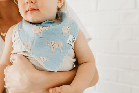 Baby Bandana Bibs - Peanut - Copper Pearl