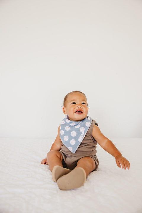 Baby Bandana Bibs - Slugger - Butterbugboutique