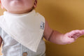Baby Bandana Bibs - Stone - Copper Pearl