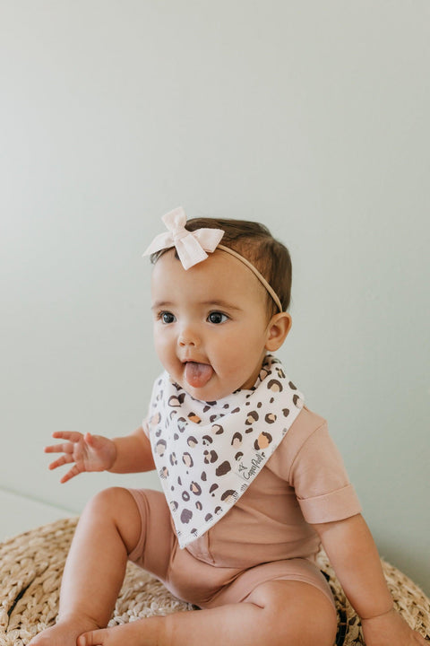 Baby Bandana Bibs - Zara - Copper Pearl