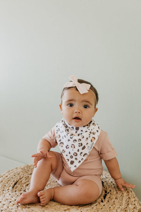 Baby Bandana Bibs - Zara - Copper Pearl