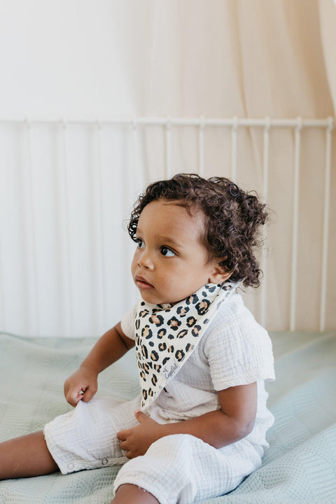 Baby Bandana Bibs - Zara - Copper Pearl