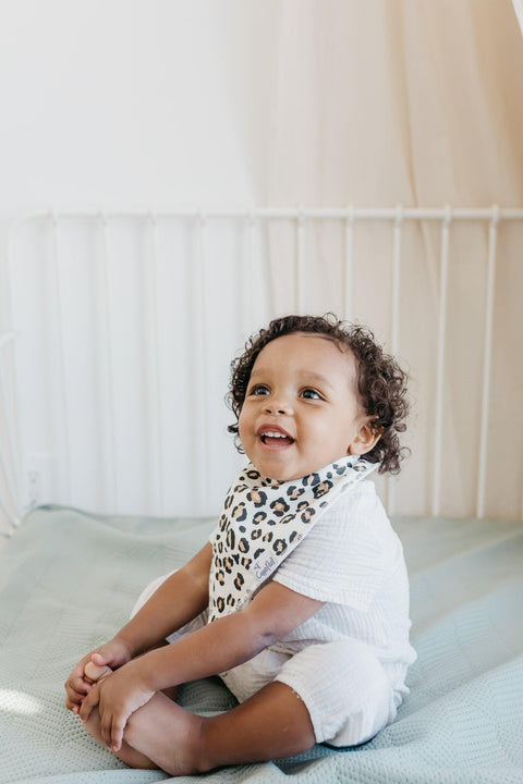 Baby Bandana Bibs - Zara - Copper Pearl