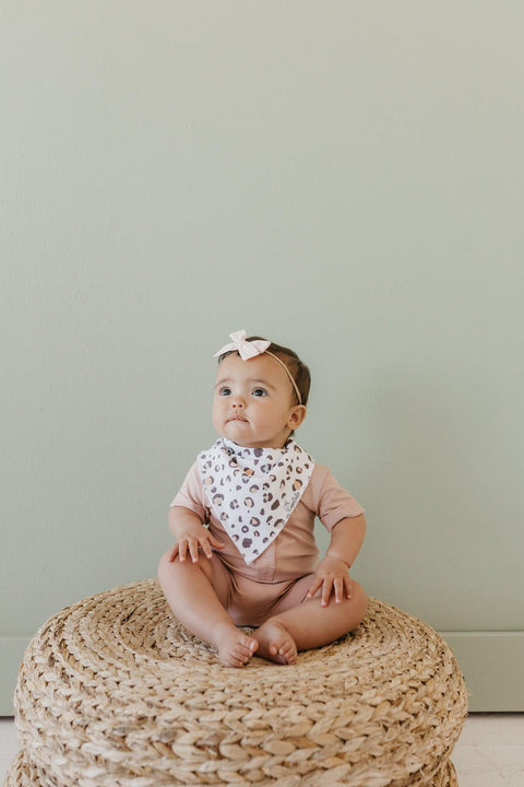 Baby Bandana Bibs - Zara - Copper Pearl