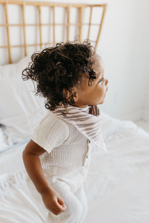 Baby Bandana Bibs - Zara - Copper Pearl