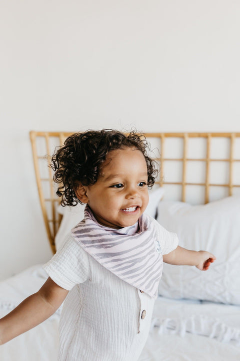 Baby Bandana Bibs - Zara - Copper Pearl