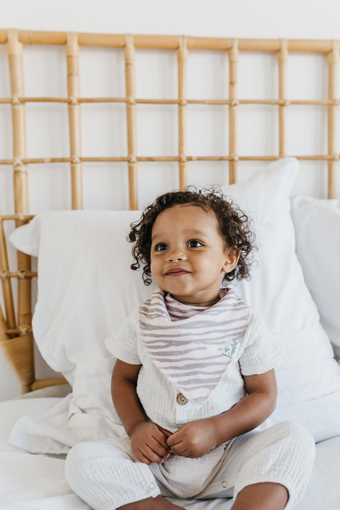 Baby Bandana Bibs - Zara - Copper Pearl