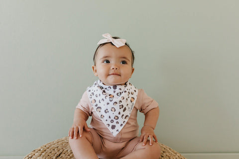 Baby Bandana Bibs - Zara - Copper Pearl