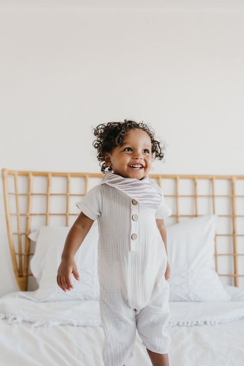 Baby Bandana Bibs - Zara - Copper Pearl