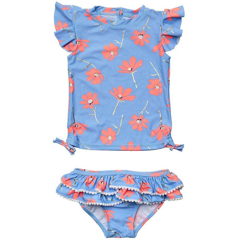 Beach Bloom Ruffle Set - Snapper Rock Swimwear