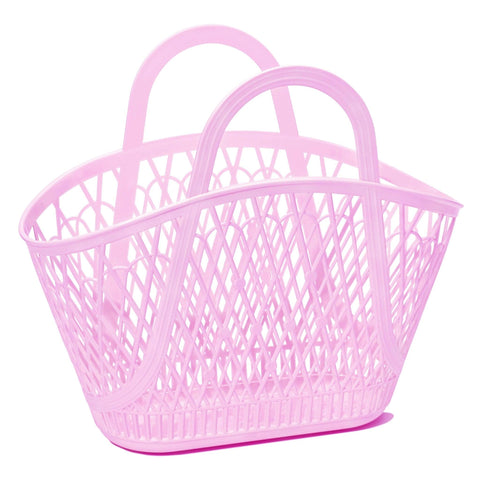 Sun Jellies-Sun Jellies - Betty Basket Jelly Bag - Lilac-#Butter_Bug_Boutique#