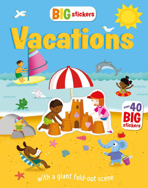 Big Stickers, Vacations Activity Book - EDC Publishing