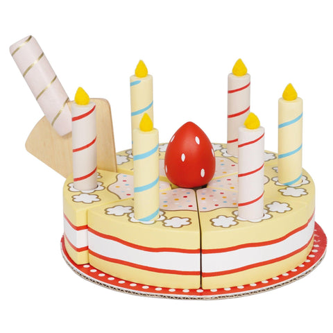 Birthday Cake & Candles Wooden Toy - Le Toy Van