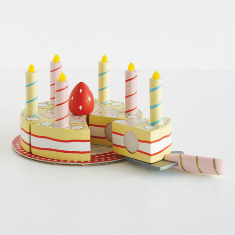 Birthday Cake & Candles Wooden Toy - Le Toy Van