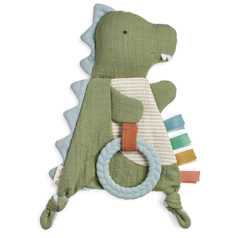 Bitzy Crinkle™ Sensory Toy & Teether: Dinosaur - Itzy Ritzy