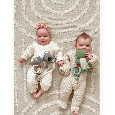 Bitzy Crinkle™ Sensory Toy & Teether: Dinosaur - Itzy Ritzy