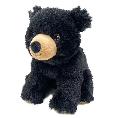 microwavable black bear warmies junior stuffed animal - warmies USA