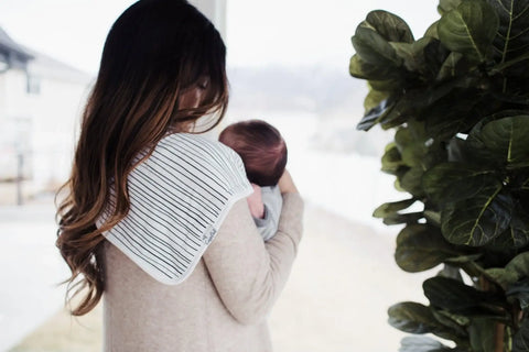 Copper Pearl-Premium Burp Cloths - Alta-#Butter_Bug_Boutique#