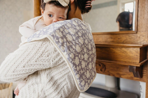 Burp Cloth Set - Lacie - Copper Pearl